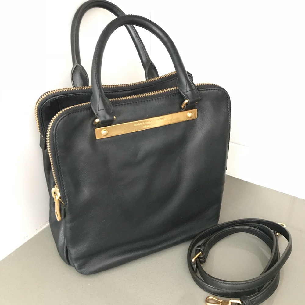 Marc by Marc Jacobs Black & Gold Handbag